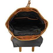 Sac a Dos Unisexe Cuir Vintage rangement
