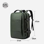 Sac a Dos Unisexe Pro -III / Port USB vert 37L