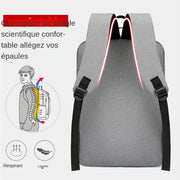 Sac a Dos Unisexe Pro -I / Port USB vue de dos