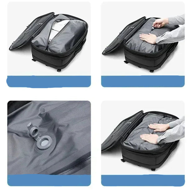 Sac a Dos Unisexe Professionnel de Voyage Compressible exemple
