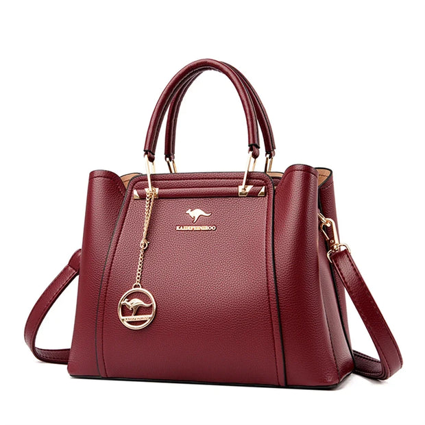 Sac a Main Kangaroo -I bordeaux