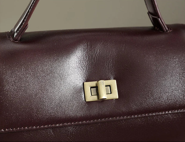 Sac a Main Leather -III fermeture