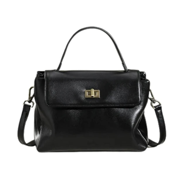 Sac a Main Leather -III noir