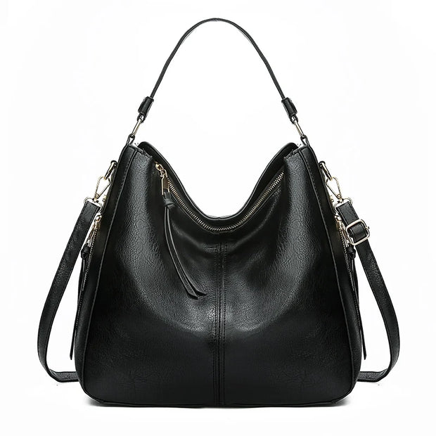 Sac a Main Leather -II noir