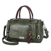 Sac a Main Leather -I vert