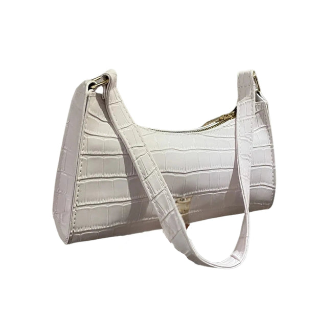 Sac a Main Retro -II blanc