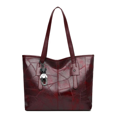 Sac a Main Vintage -III  bordeaux