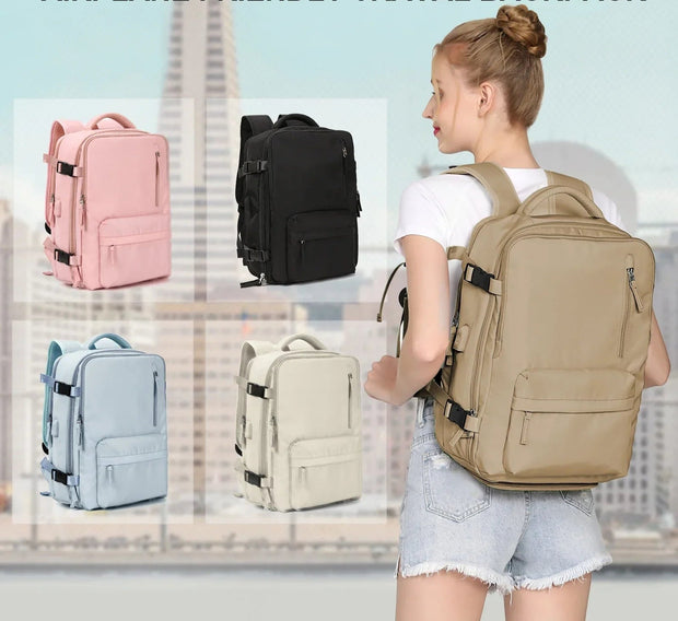 Sac a dos Unisexe Professionnel de Voyage / Port USB essais