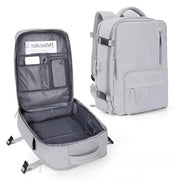 Sac a dos Unisexe Professionnel de Voyage / Port USB gris
