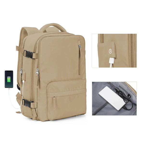 Sac a dos Unisexe Professionnel de Voyage / Port USB technologie