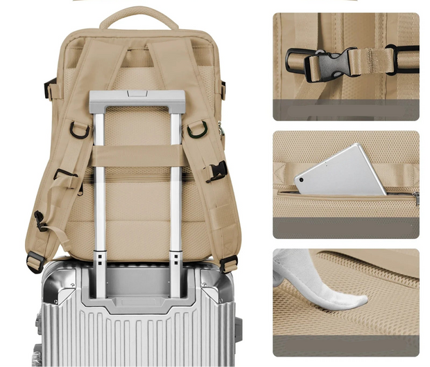 Sac a dos Unisexe Professionnel de Voyage / Port USB valise