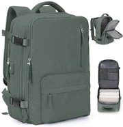 Sac a dos Unisexe Professionnel de Voyage / Port USB vert