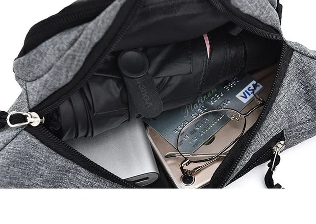 Sac banane homme casual -I compartiment