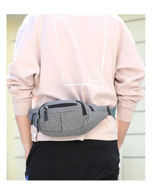 Sac banane homme casual -I essais sur  mannequin