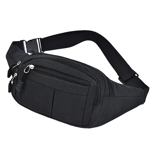 Sac banane homme casual -I noir