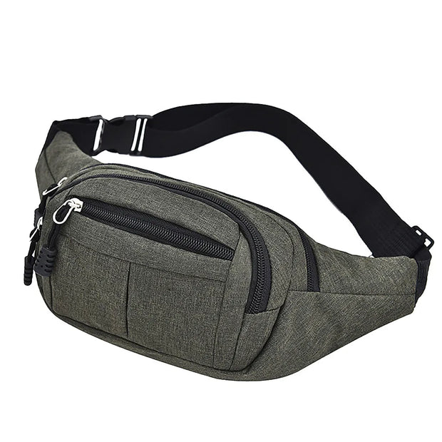 Sac banane homme casual -I vert