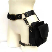 Sac de Jambe Femme Retro -III essais noir
