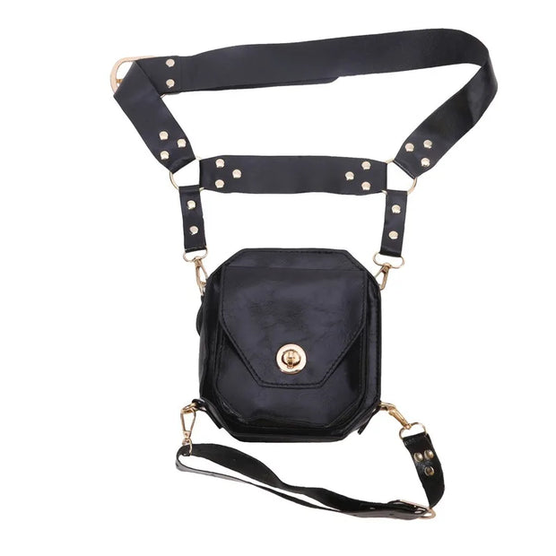 Sac de Jambe Femme Retro -III noir 2
