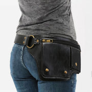 Sac de Jambe Femme Retro -II noir