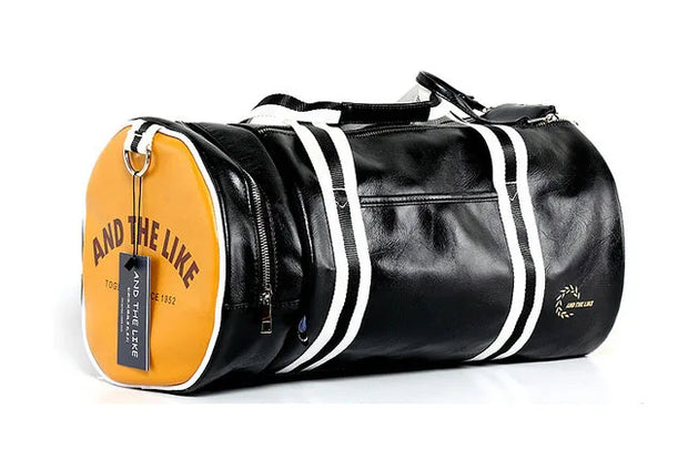 Sac de Sport Gym -II black and yellow