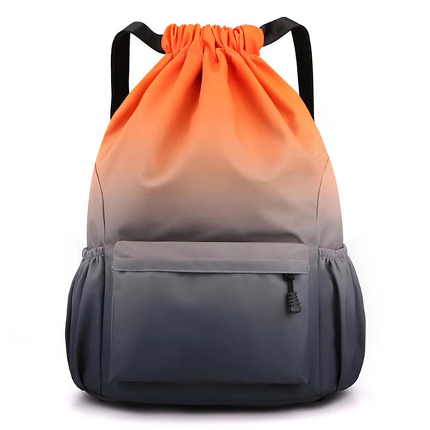 Sac de Sport Impermeable Colors orange gris