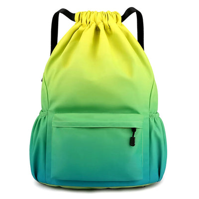 Sac de Sport Impermeable Colors vert jaune