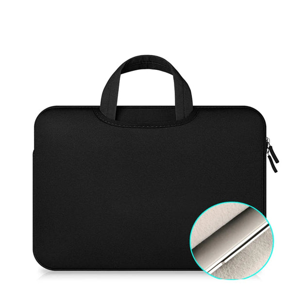 Sac pour Ordinateur Hand Bag -I noir velours